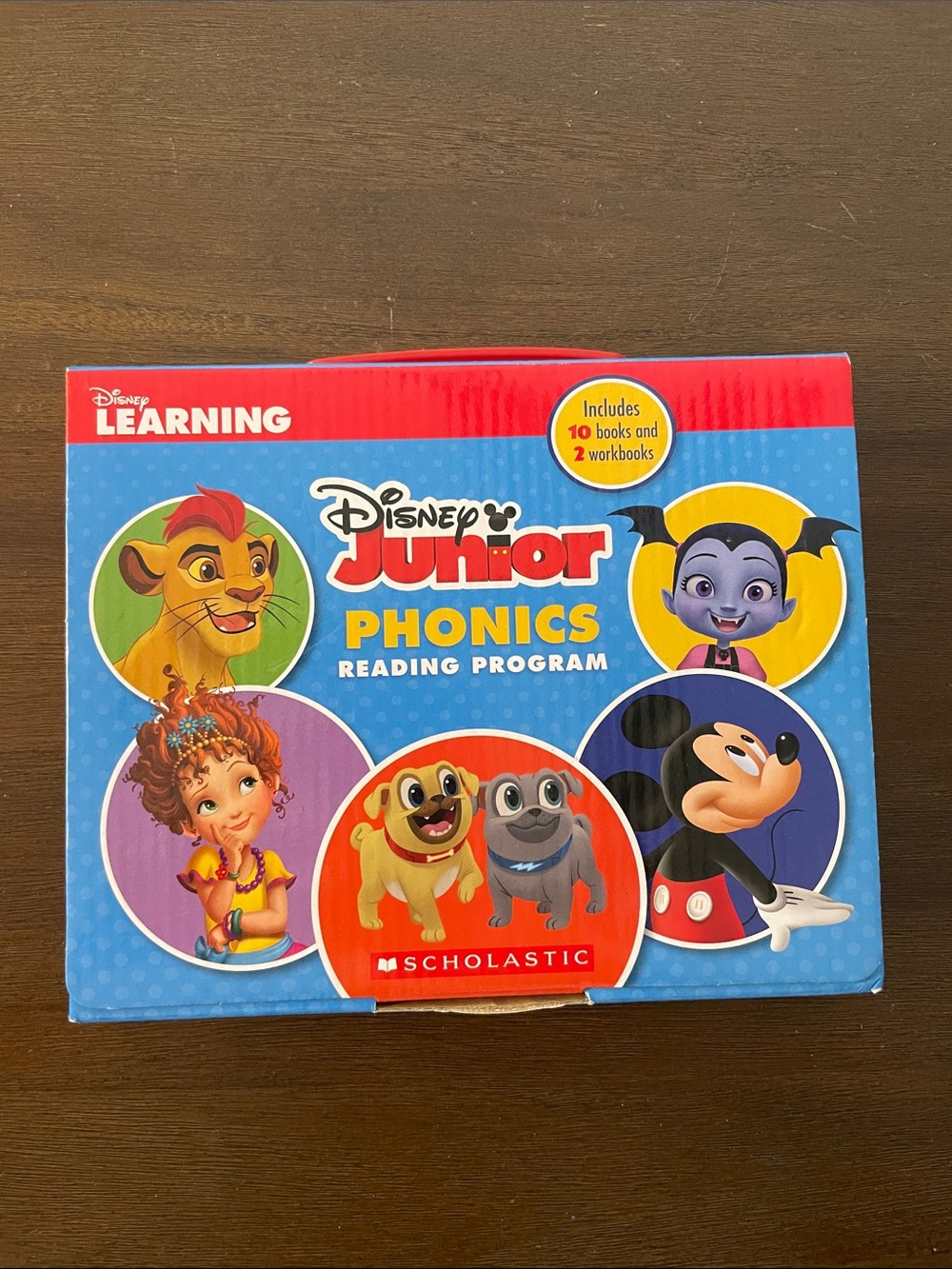 Disney Junior Learning Phonics Reading Program Includes 10 books and 2 workbooks
